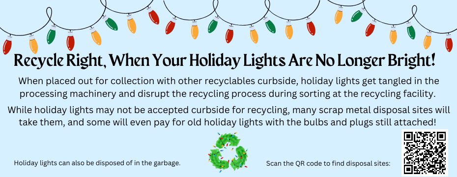 PSA for Christmas light Recycling